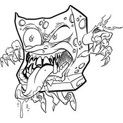 Coloring page: Horror and Scary (Others) #194052 - Free Printable Coloring Pages