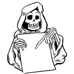 Coloring page: Horror and Scary (Others) #194064 - Free Printable Coloring Pages