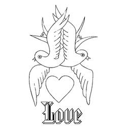 Love (Others) coloring page #194144 to print and color