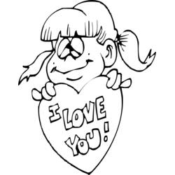 Love (Others) coloring page #88502 to print and color