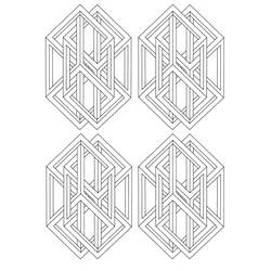 Coloring page: Optical Illusion (Others) #213938 - Free Printable Coloring Pages