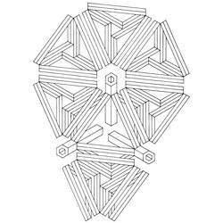 Coloring page: Optical Illusion (Others) #213939 - Free Printable Coloring Pages