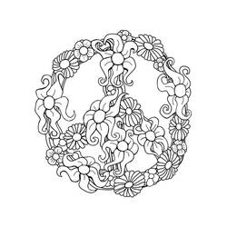 Coloring page: Peace (Others) #210626 - Free Printable Coloring Pages