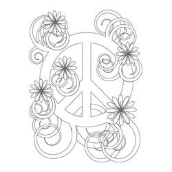 Coloring page: Peace (Others) #210629 - Free Printable Coloring Pages