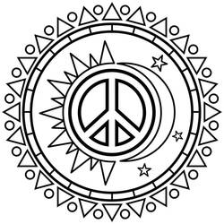 Coloring page: Peace (Others) #210634 - Free Printable Coloring Pages