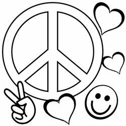 Coloring page: Peace (Others) #210636 - Free Printable Coloring Pages