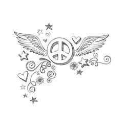 Coloring page: Peace (Others) #210643 - Free Printable Coloring Pages
