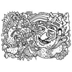 Psychedelic (Others) coloring page #210015 to print and color