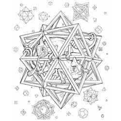 Psychedelic (Others) coloring page #210018 to print and color