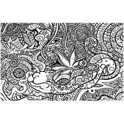 Psychedelic (Others) coloring page #210023 to print and color