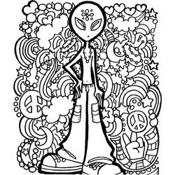 Psychedelic (Others) coloring page #210026 to print and color