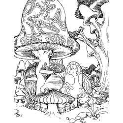 Psychedelic (Others) coloring page #210039 to print and color