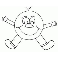 Coloring page: Smiley (Others) #115948 - Free Printable Coloring Pages