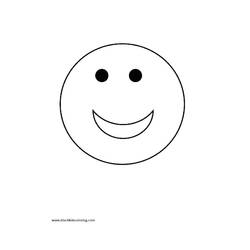 Coloring page: Smiley (Others) #115961 - Free Printable Coloring Pages