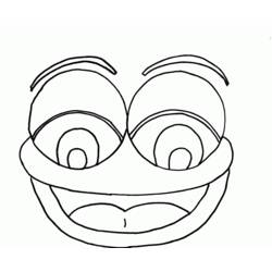 Coloring page: Smiley (Others) #116035 - Free Printable Coloring Pages