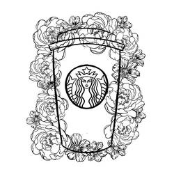 Coloring page: Starbucks (Others) #213917 - Free Printable Coloring Pages