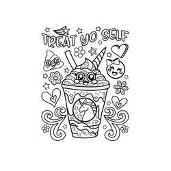 Coloring pages: Starbucks - Free Printable Coloring Pages