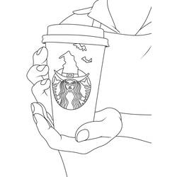 Coloring page: Starbucks (Others) #213931 - Free Printable Coloring Pages