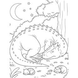 Carnotaurus (Prehistoric Animals) coloring page #221237 to print and color