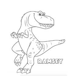 Dinosaur (Prehistoric Animals) coloring page #171769 to print and color