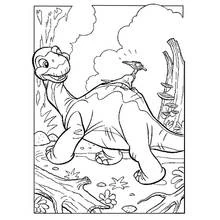 Dinosaur (Prehistoric Animals) coloring page #5491 to print and color