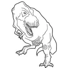 Dinosaur (Prehistoric Animals) coloring page #5515 to print and color