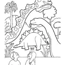 Dinosaur (Prehistoric Animals) coloring page #5528 to print and color
