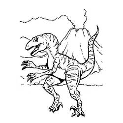 Coloring page: Dinosaur (Prehistoric Animals) #5531 - Free Printable Coloring Pages