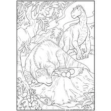 Dinosaur (Prehistoric Animals) coloring page #5536 to print and color