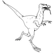Dinosaur (Prehistoric Animals) coloring page #5673 to print and color