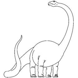 Coloring pages: Diplodocus - Free Printable Coloring Pages