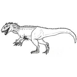 Coloring pages: Indominus Rex - Free Printable Coloring Pages