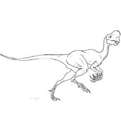 Coloring pages: Oviraptor - Free Printable Coloring Pages