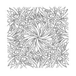 Coloring page: Anti-stress (Relaxation) #126810 - Free Printable Coloring Pages