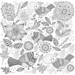 Coloring page: Anti-stress (Relaxation) #126872 - Free Printable Coloring Pages