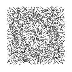 Coloring page: Anti-stress (Relaxation) #126897 - Free Printable Coloring Pages