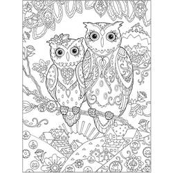 Coloring page: Anti-stress (Relaxation) #126975 - Printable coloring pages