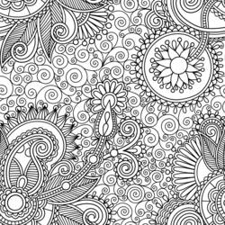 Coloring page: Anti-stress (Relaxation) #126999 - Printable coloring pages