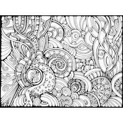 Coloring page: Anti-stress (Relaxation) #127130 - Free Printable Coloring Pages