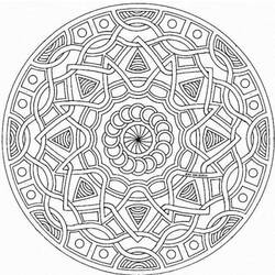 Coloring page: Anti-stress (Relaxation) #127158 - Free Printable Coloring Pages