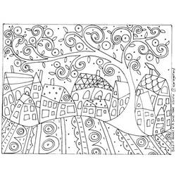 Coloring page: Anti-stress (Relaxation) #127217 - Printable Coloring Pages