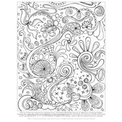 Coloring page: Art Therapy (Relaxation) #23180 - Printable Coloring Pages