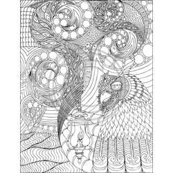 Coloring page: Art Therapy (Relaxation) #23194 - Printable Coloring Pages