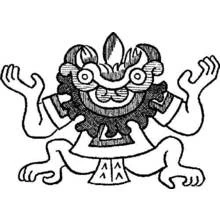 Coloring page: Aztec Mythology (Religion and Mythology) #111561 - Free Printable Coloring Pages