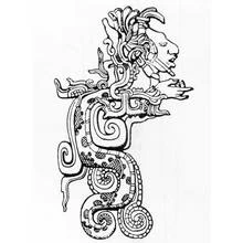 Coloring page: Aztec Mythology (Religion and Mythology) #111591 - Free Printable Coloring Pages