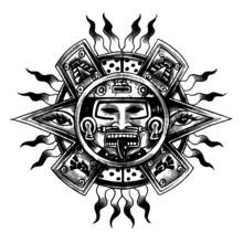 Coloring page: Aztec Mythology (Religion and Mythology) #111623 - Free Printable Coloring Pages