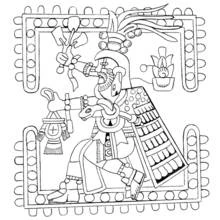 Coloring page: Aztec Mythology (Religion and Mythology) #111653 - Free Printable Coloring Pages