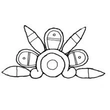 Coloring page: Aztec Mythology (Religion and Mythology) #111745 - Free Printable Coloring Pages