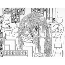 Coloring page: Egyptian Mythology (Religion and Mythology) #111224 - Free Printable Coloring Pages