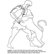 Greek Mythology (Religion and Mythology) coloring page #109662 to print and color